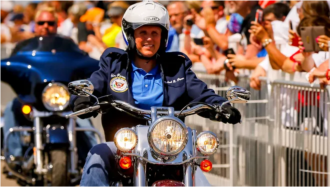 Mike Pence's motorcycle rides: Harley-Davidson Is His Companion